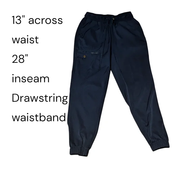 Healing Hands Navy Scrub Set - Picture 8 of 14